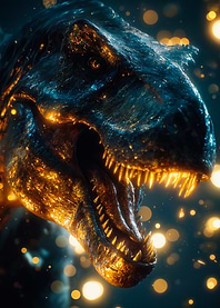 Golden Fury Primal Digital Dinosaur