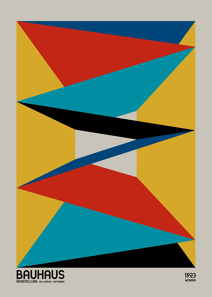 Bauhaus Exhibition Poster 1923