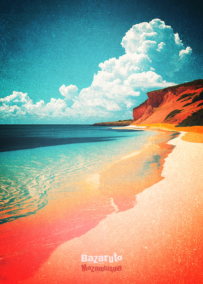 Bazaruto Mozambique Beach Poster