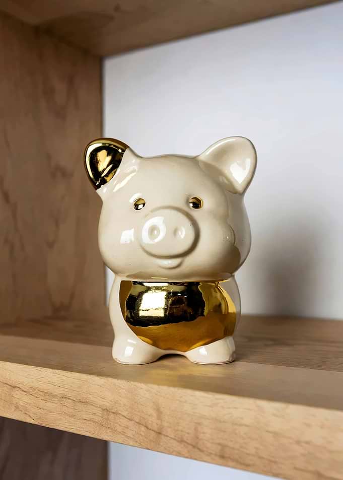 Kintsugi Piggy Bank