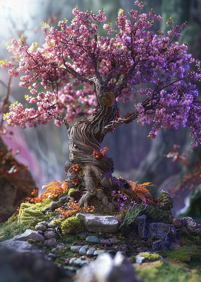 Enchanted Cherry Blossom Tree