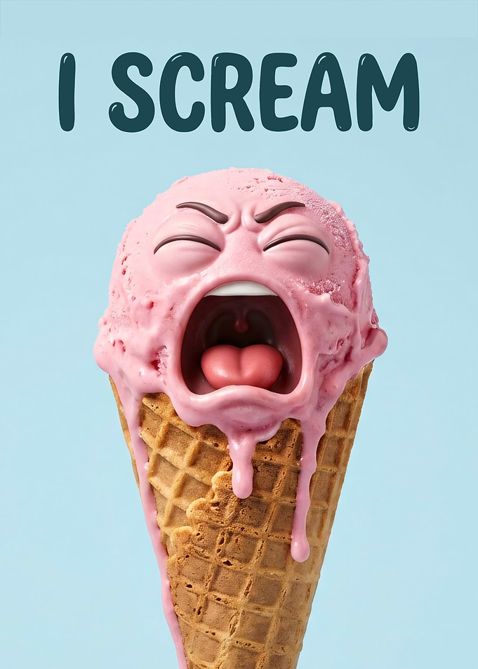 Screaming Ice Cream Cone