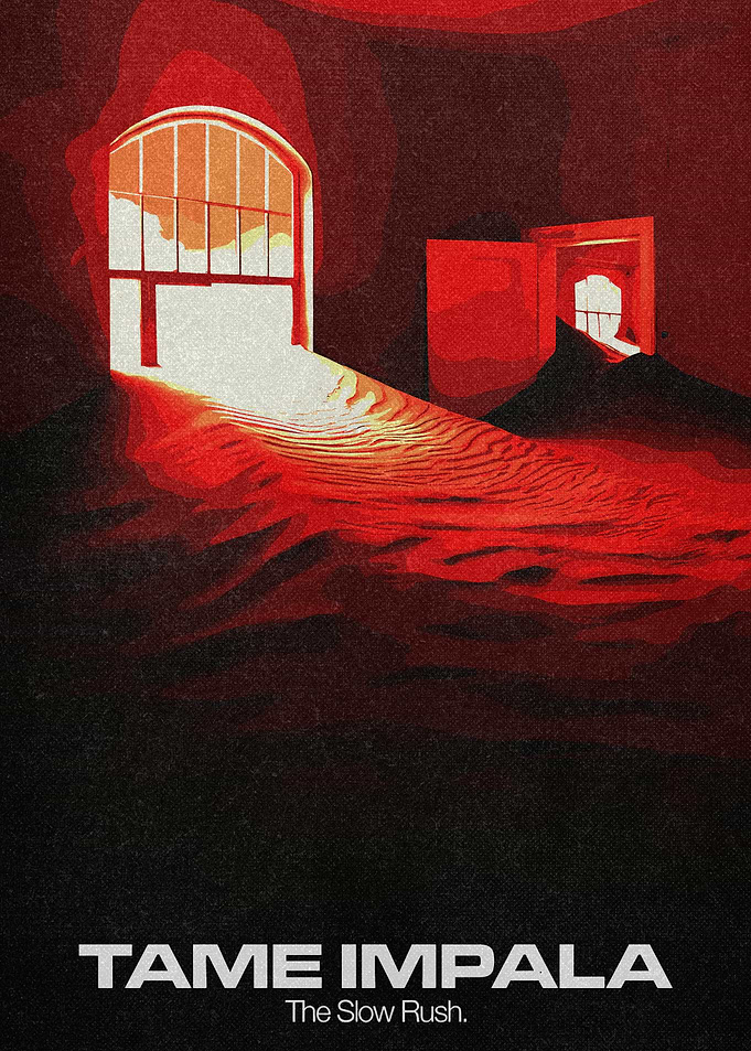 Tame Impala The Slow Rush - Album Art