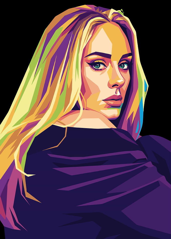 Adele Pop Art