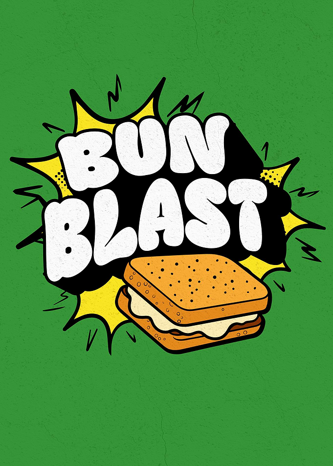 Bun Blast Sandwich Pop Art