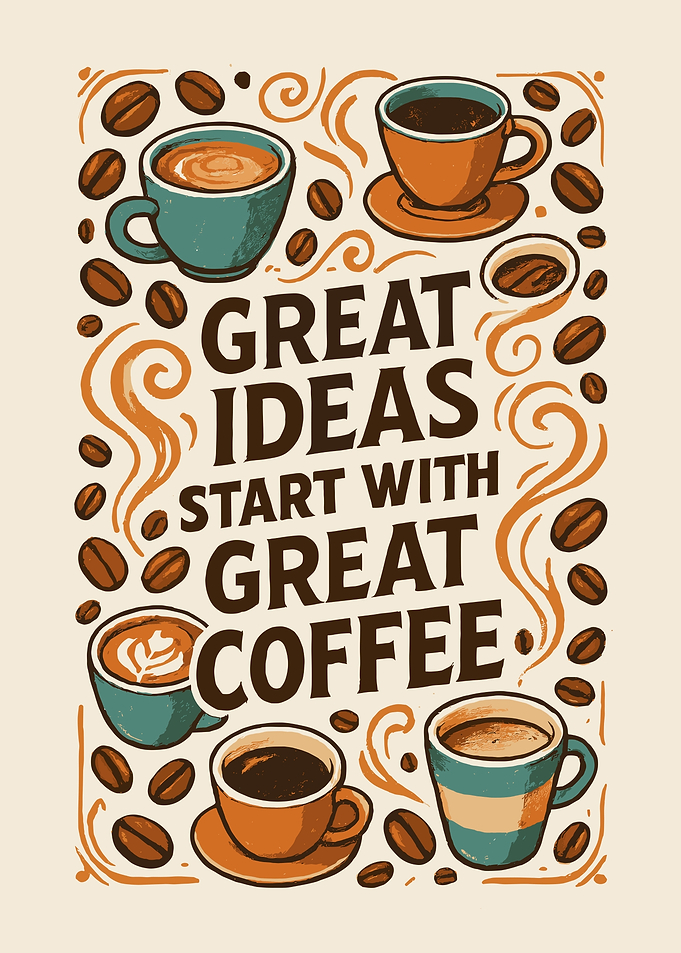 Great Ideas Start With Great Coffee