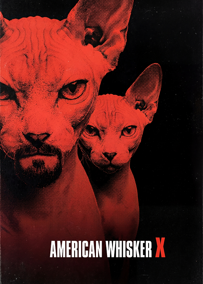 American History X Cat Parody Movie Poster