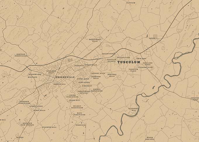 Greeneville and Tusculum, Tennessee