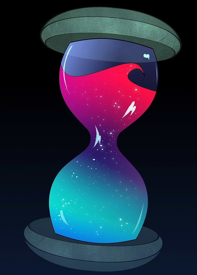 Cosmic Hourglass