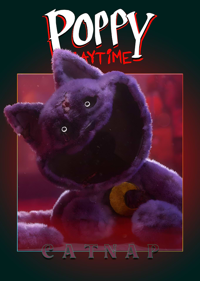 Poppy Playtime CatNap Poster