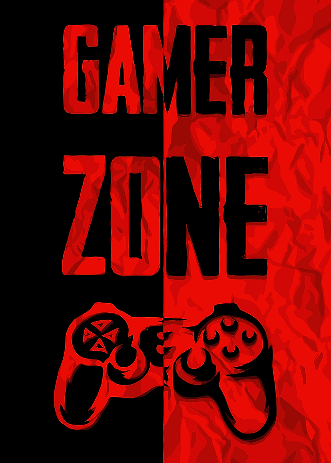 Gamer Zone Controller Art