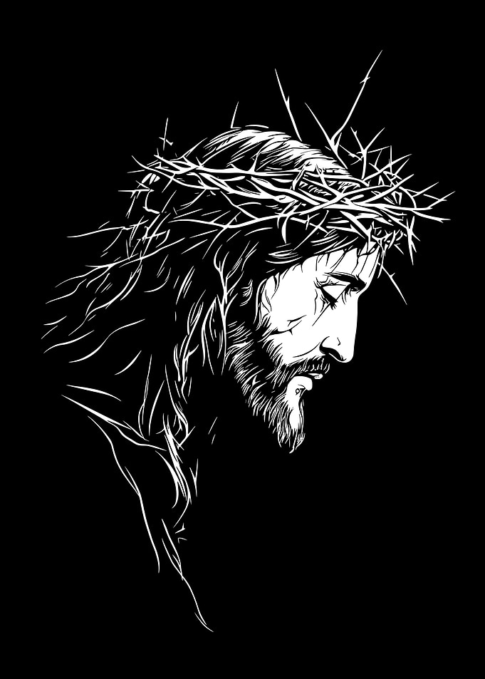 Jesus Christ with Crown of Thorns
