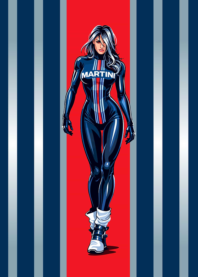 Martini Racing Woman