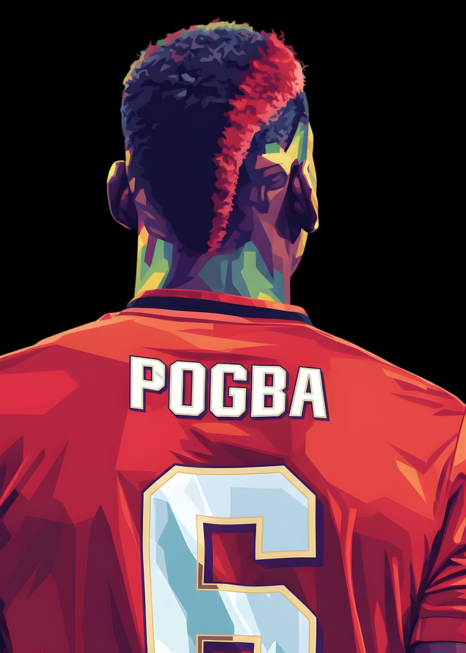 Paul Pogba Football Jersey