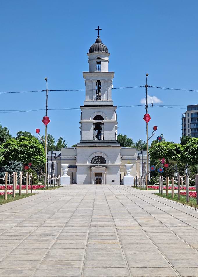 Cathedral Bell Tower and Pathway