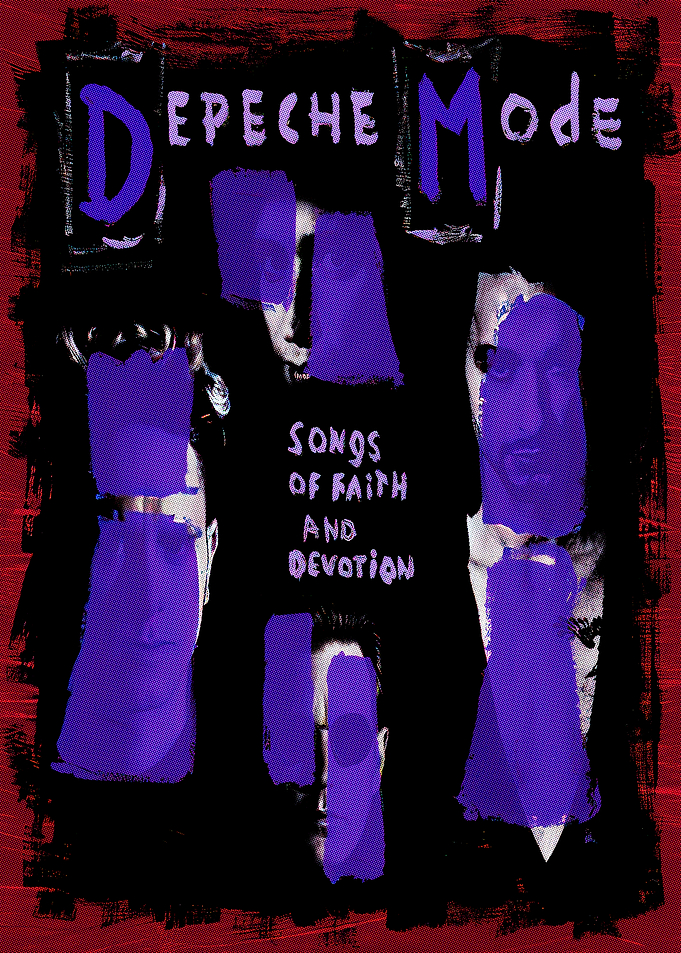 Depeche Mode Songs of Faith and Devotion Album Art