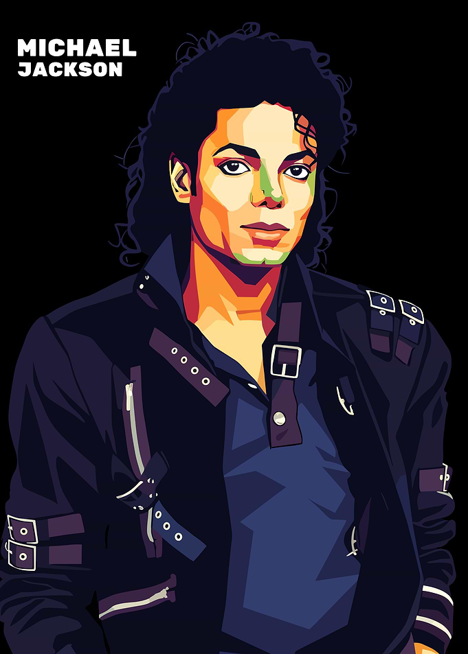 Michael Jackson Pop Art Portrait