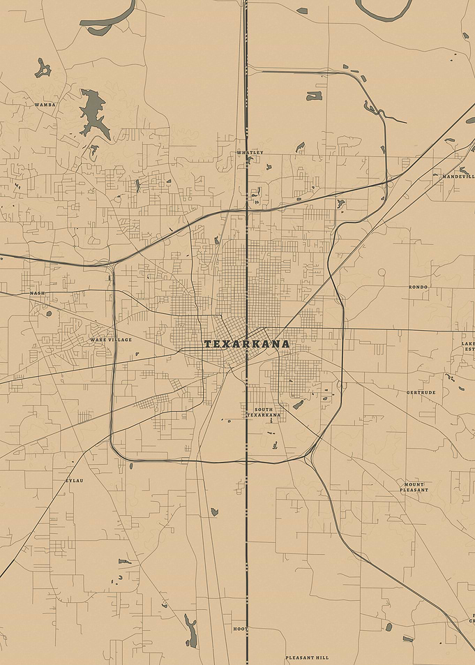 Texarkana, Texas and Arkansas