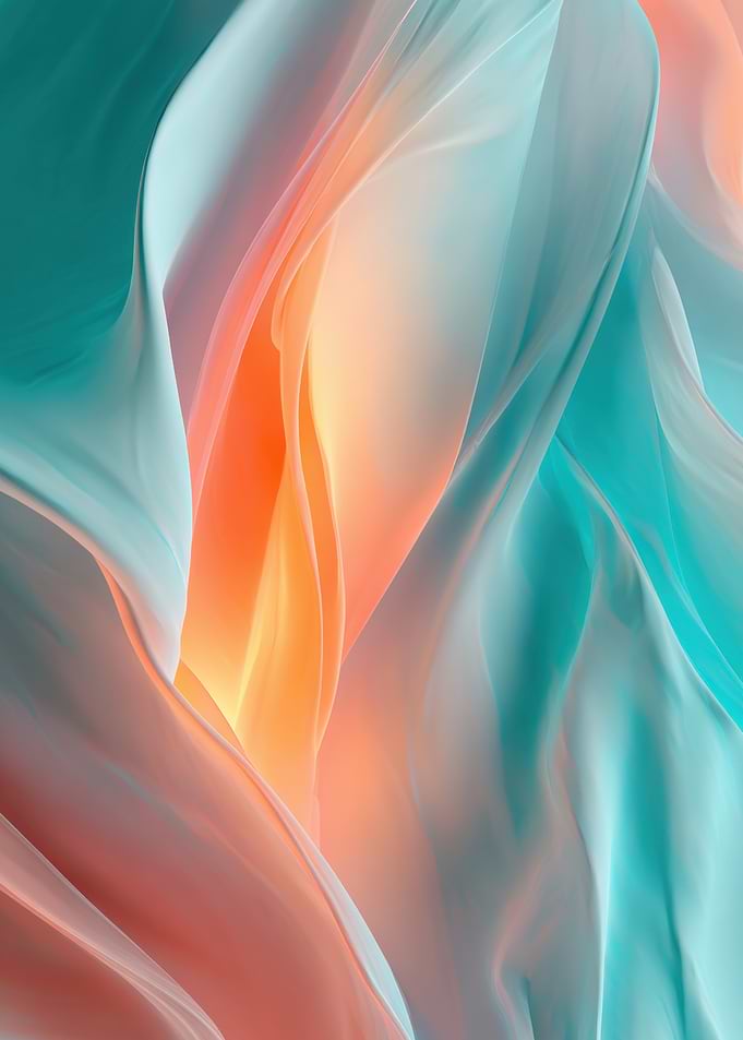 Abstract Flowing Fabric