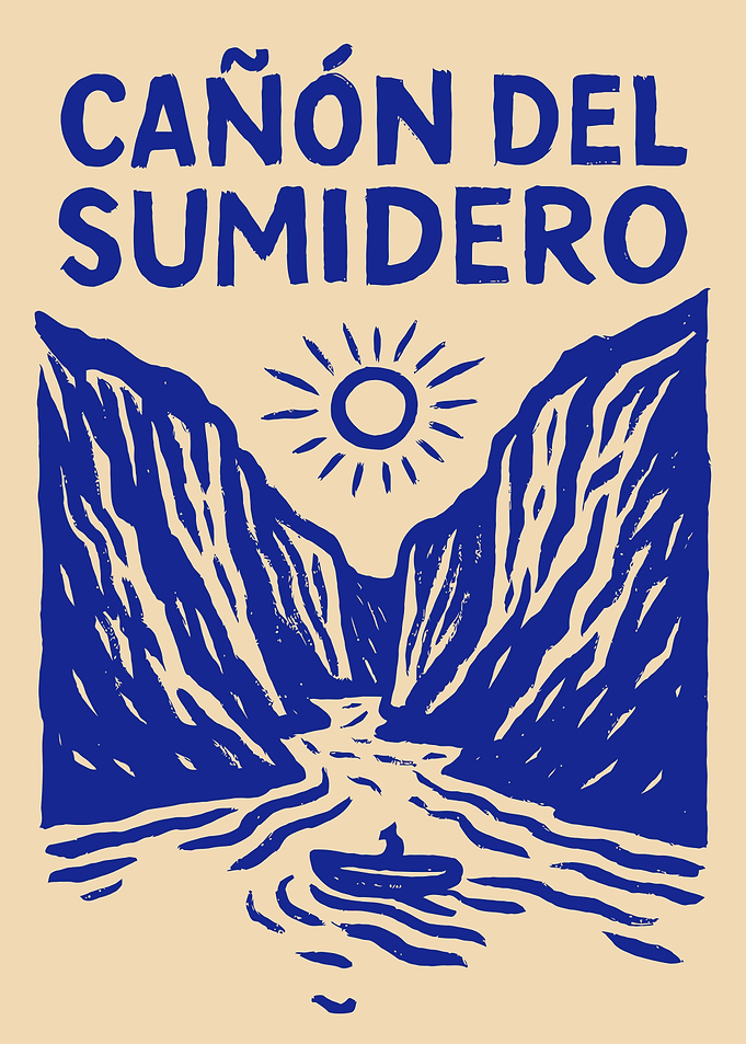 Cañon del Sumidero Poster