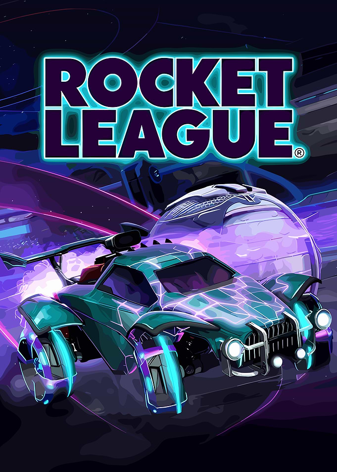 Rocket League Game Cover Art