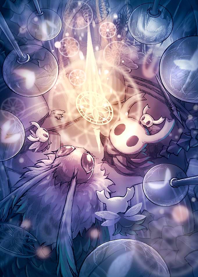 Hollow Knight Characters and Light