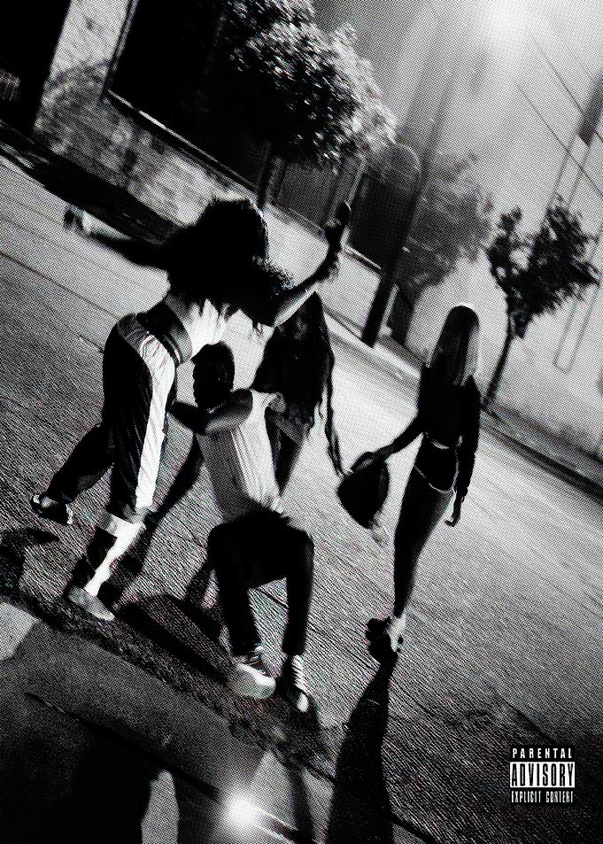 People dancing in a street at night baby keem