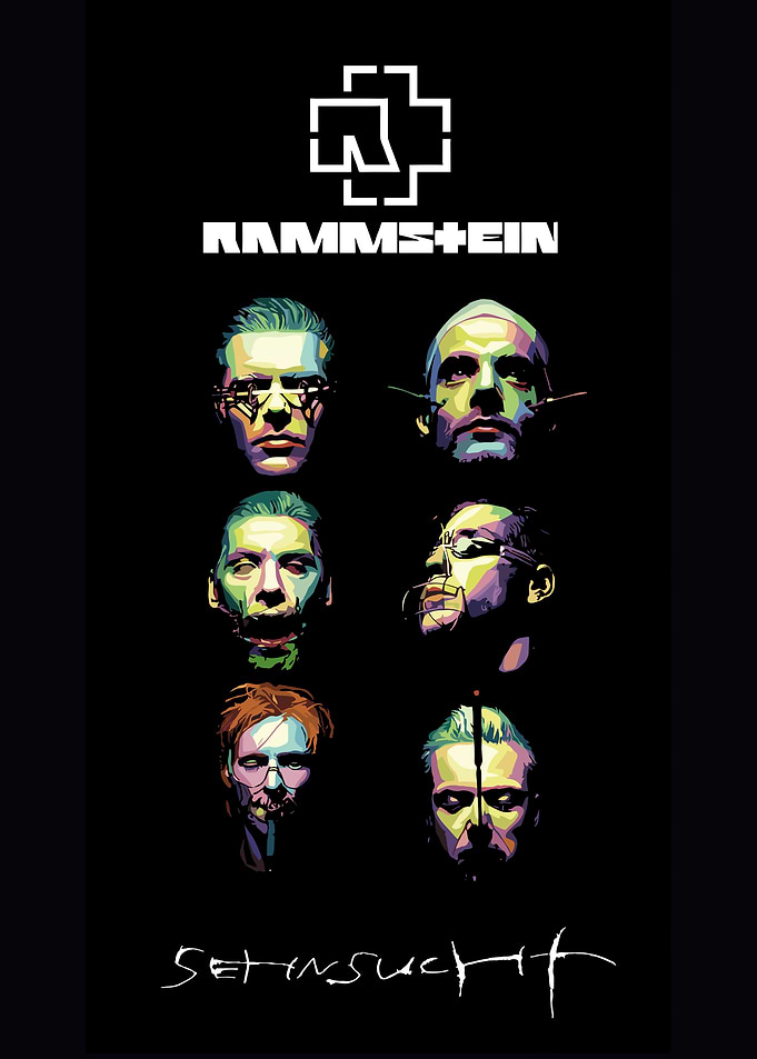 Rammstein 'Sehnsucht' Album Art