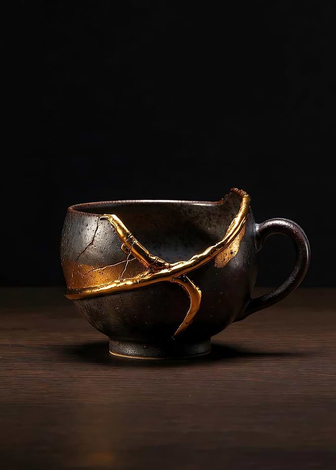 Kintsugi Ceramic Cup