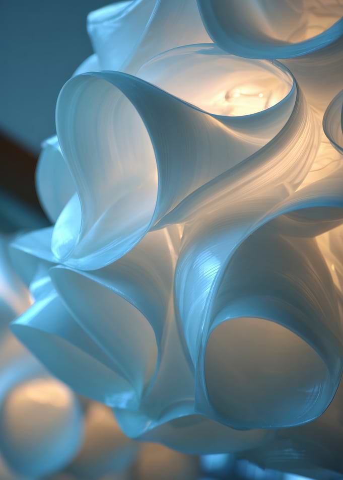 Abstract Light Fixture