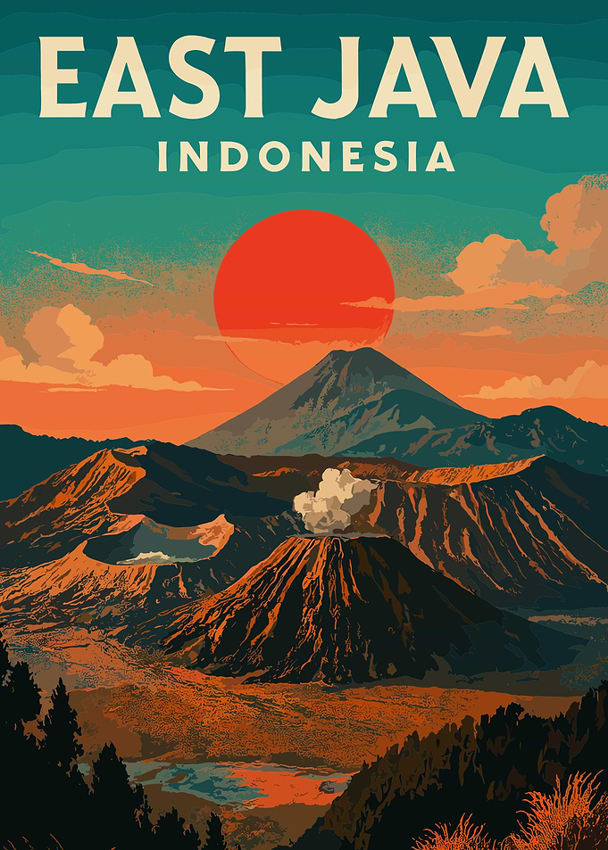 Mount Bromo Indonesia Landscape Travel