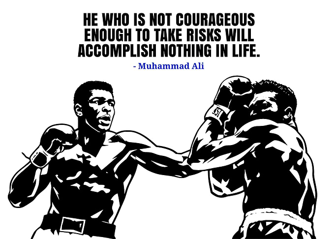 Muhammad Ali Boxing Quote