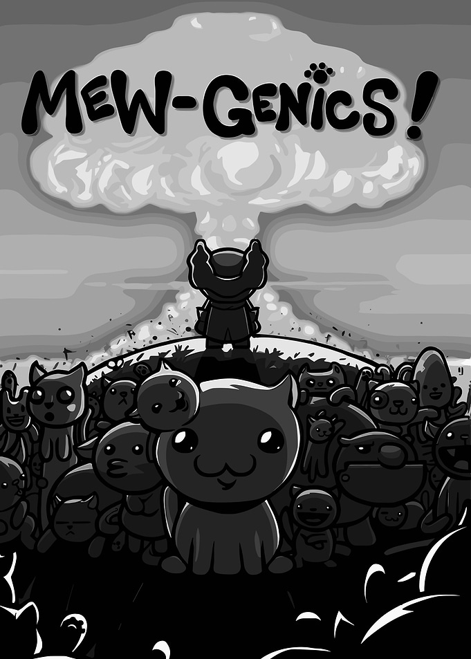 Mew-Genics! Cat Apocalypse Poster