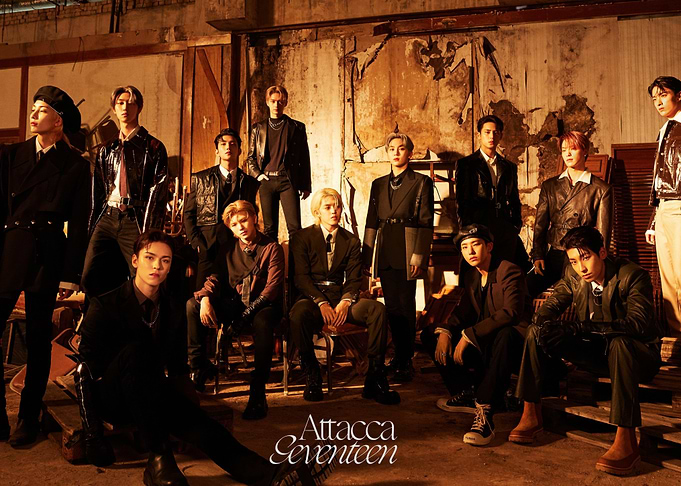 SEVENTEEN Attacca Group Photo