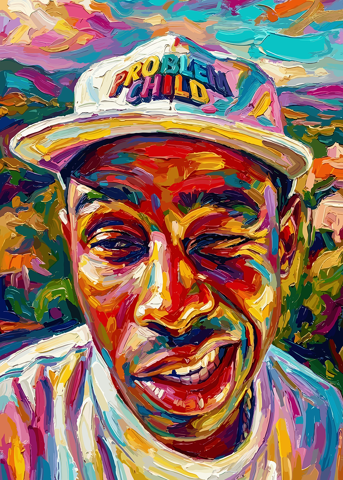 Tyler, The Creator digital painting art