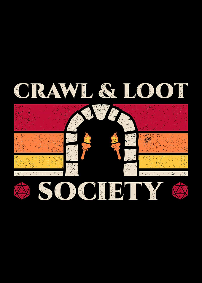 Crawl And Loot Society Retro Dungeon