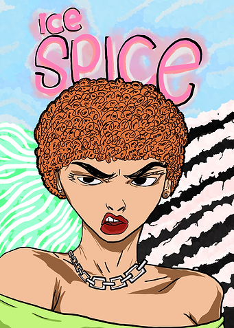 Ice Spice glamour