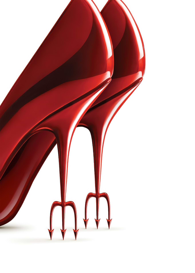 Red Devil High Heels