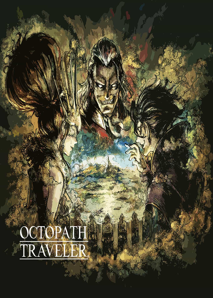 Octopath Traveler Game Art