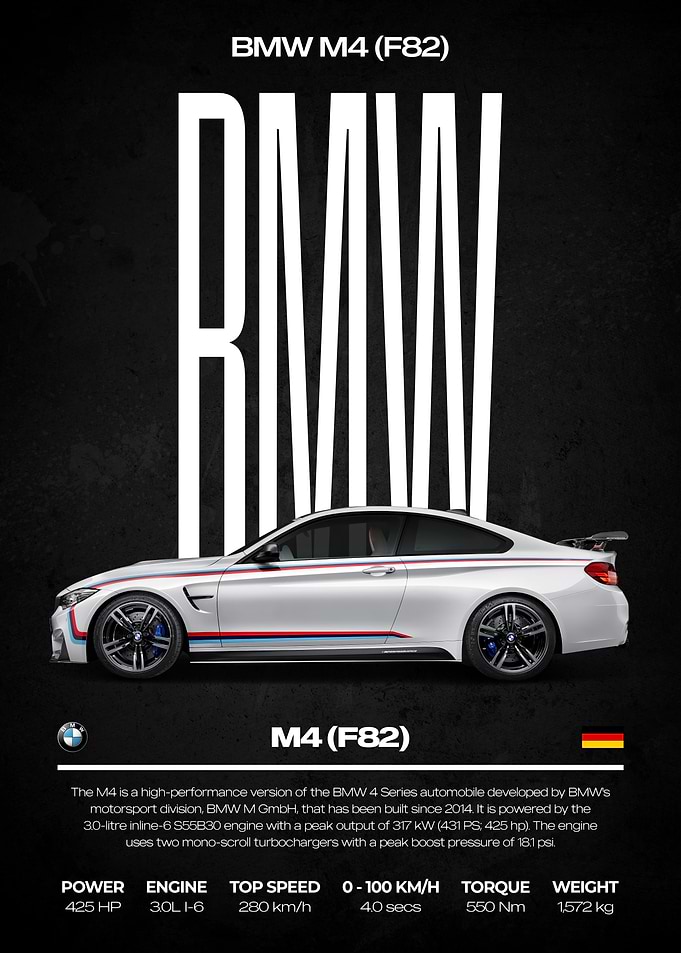 BMW M4 (F82) Performance Car