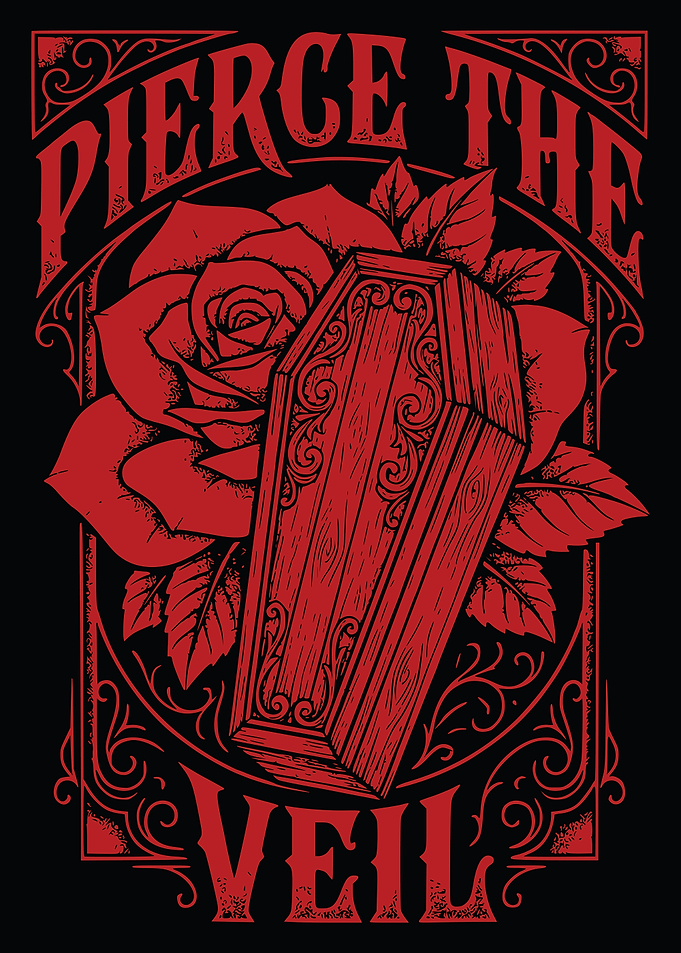 Pierce The Veil Coffin Rose