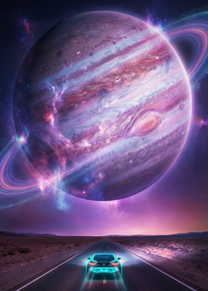 Jupiter-bound Car