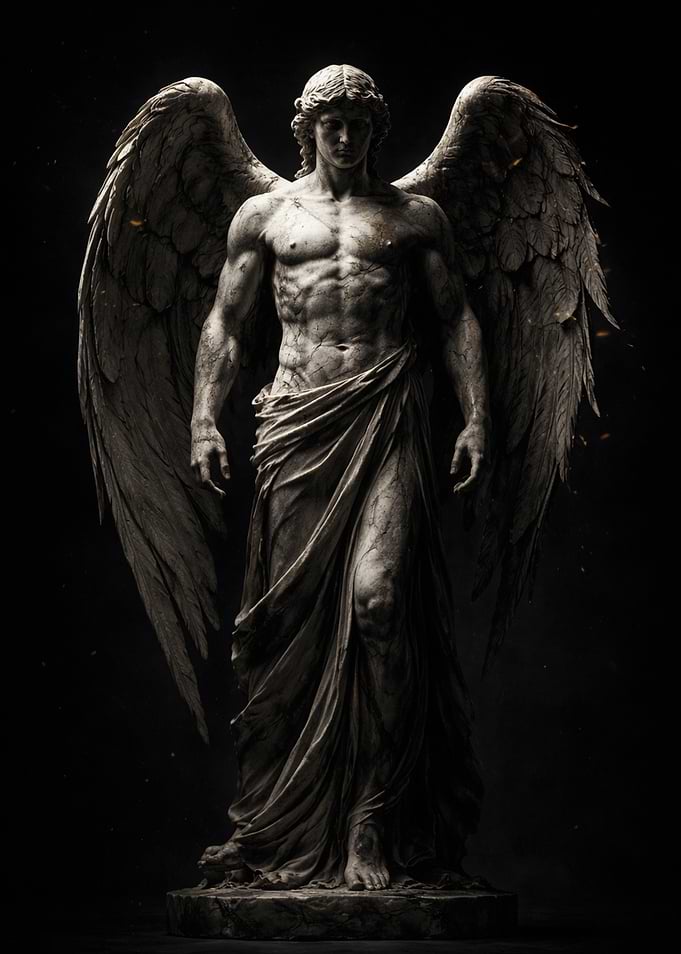 Stone Angel Statue