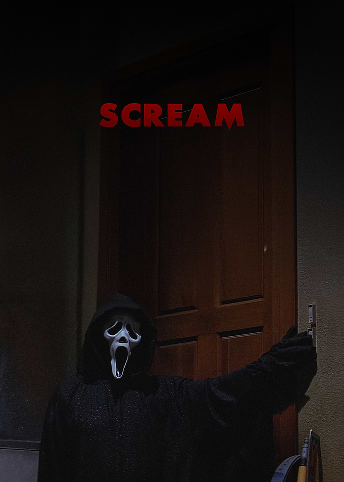 Scream movie poster Ghostface