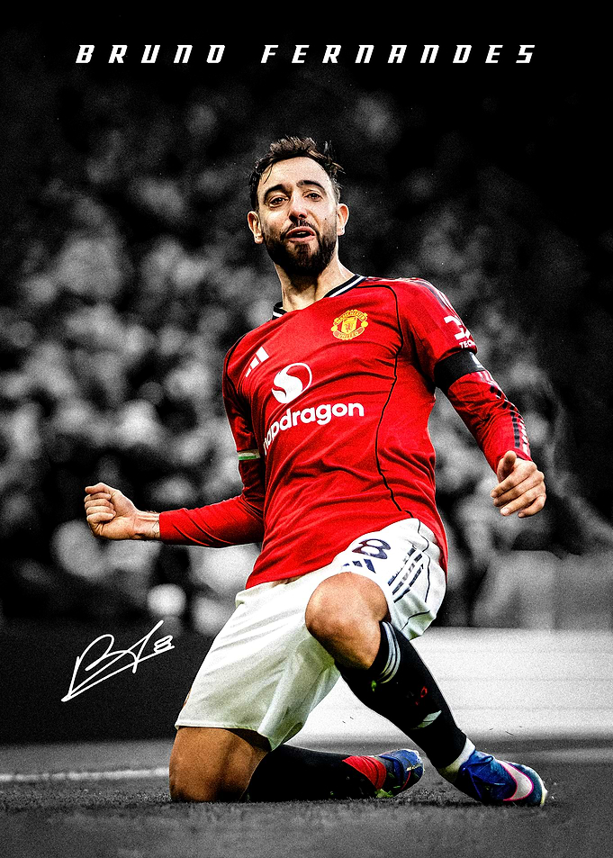 Bruno Fernandes Manchester United Celebration