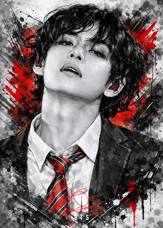 BTS V Portrait