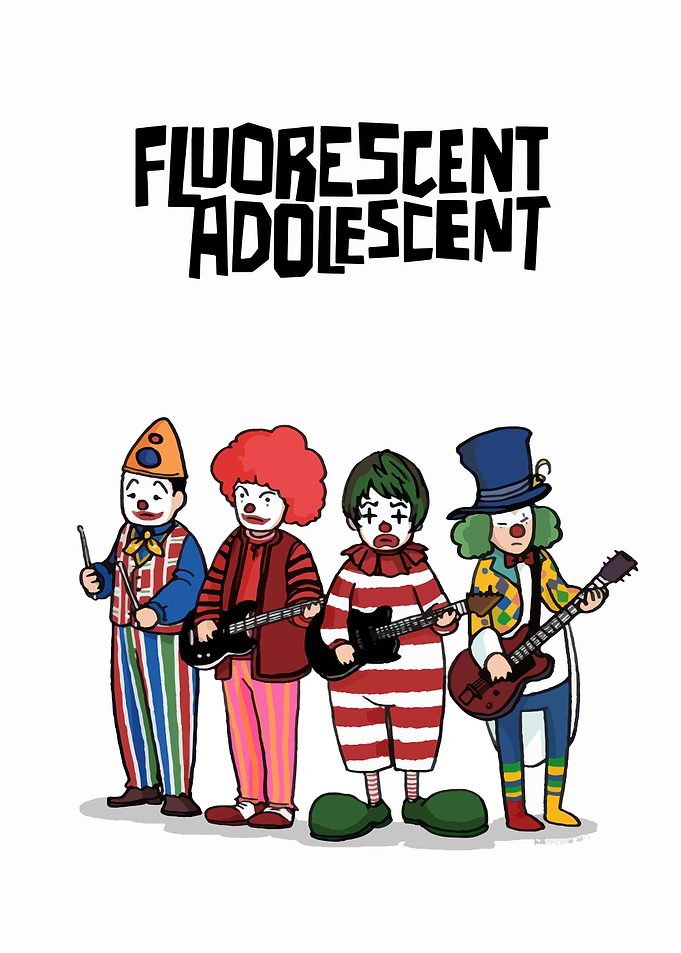 Fluorescent Adolescent Clowns Band