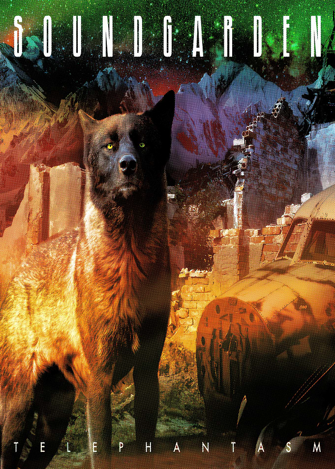 Soundgarden Wolf in Ruined Landscape