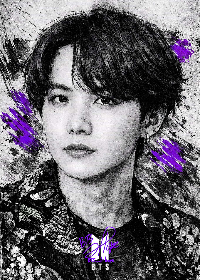 BTS J-Hope Portrait