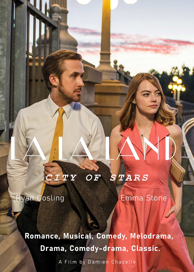 La La Land City of Stars Poster
